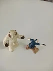 Star Wars 1982 Han Solo Hoth Diecast Figure Micro Collection Vintage Lot of 2