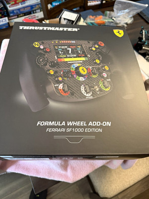Thrustmaster Ferrari SF1000 Edition Formula Racing Wheel Add-On Wired Display