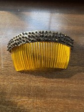 Vintage Art Nouveau Hair Back Comb