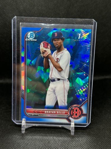 2022 Bowman Chrome Sapphire Brayan Bello Prospect #BCP-107 Red Sox