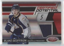 2011-12 Certified Potential Materials 60/99 Blake Geoffrion #6 1r5