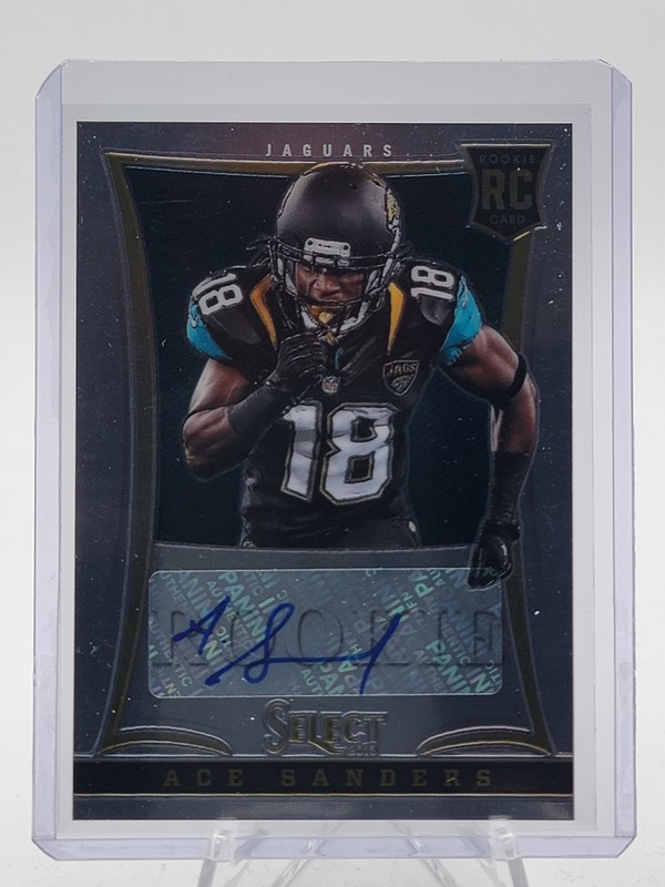 ACE SANDERS 2013 SELECT ROOKIE AUTOGRAPH RC AUTO /499 #153 JAGUARS Q2091