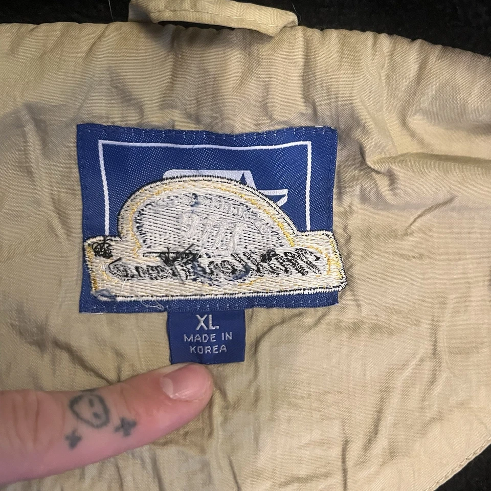 Vintage STARTER San Francisco 49ers Jacket XL Pullover Korea Full Zip - Image 3 of 4