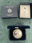 2011-W $1 1-oz Proof American Silver Eagle w/ Box, OGP &COA