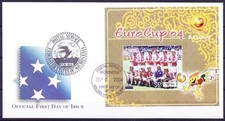 Micronesia 2004 Ms FDC, EC Football, Denmark 1992, Sports