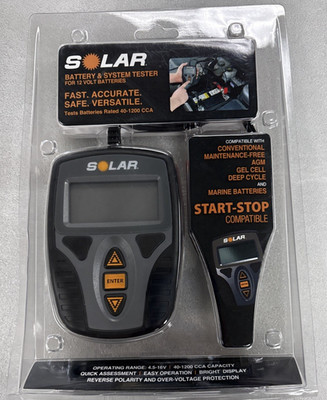 Solar Automotive BA9 12V Battery & System Tester