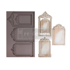 Lysandra Frames | Decor Mould | Silicone 5" x 8" | Redesign with Prima