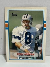 🐶 1989 Topps Traded Troy Aikman Rc #70T