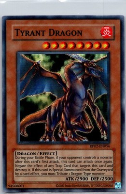 Tyrant Dragon Unlimited Super Rare Retro Pack 2 RP02-EN056 NM