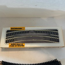 BACHMANN HO Gauge Steel Track Set 44-2781 Simplimatic Plug In Wiring 10 Pieces