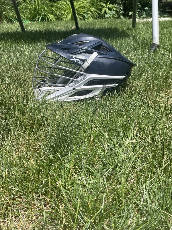 Cascade XRS Full Face Lacrosse Helmet w/ Face Mask NOCSAE Black/White M