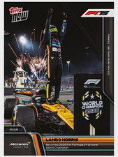 2021 Topps Now Formula 1 F1 Racing Cards Checklist 22