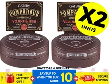 GATSBY Styling Pomade Supreme Hold 75g – Strong Hold Men’s Hair Wax ( X 2 )