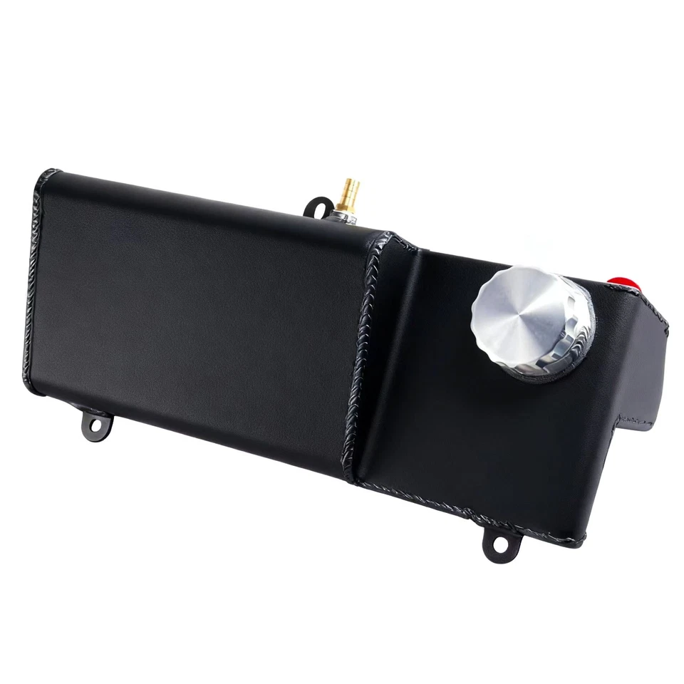 Aluminum Overflow Coolant Expansion Tank For 96-04 Ford Mustang GT SVT Cobra V8 - Image 2 of 4