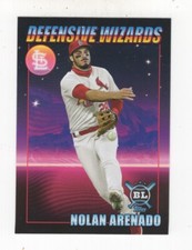 2021 TOPPS BIG LEAGUE BASEBALL DEFENSIVE WIZARDS NOLAN ARENADO CARDINALS