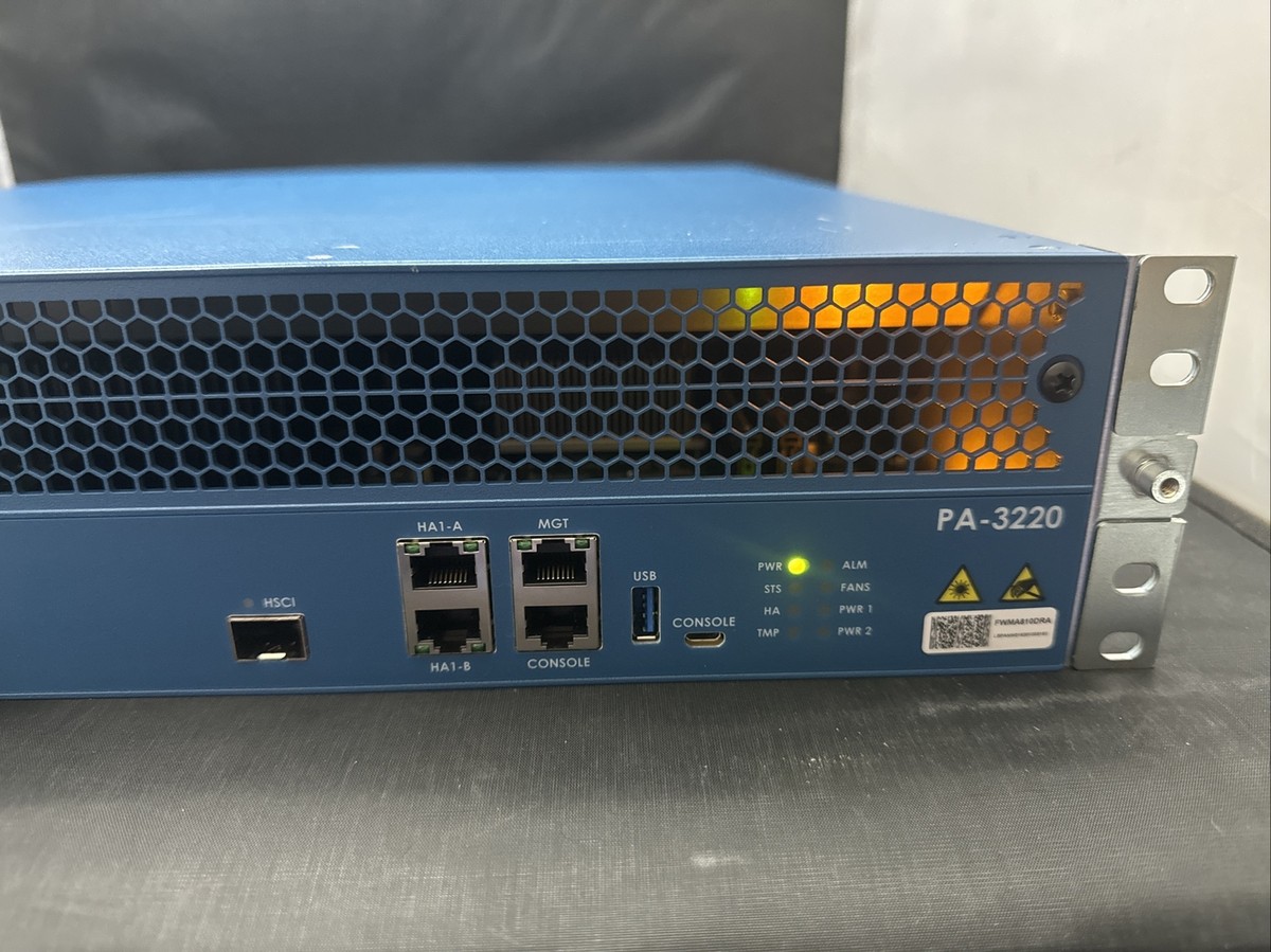 PA-3220 PALO ALTO PA3220 Enterprise Firewall Device with No Hard
