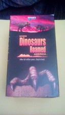 When Dinosaurs Roamed America RARE Discovery Channel 2001 VHS documentary 90 min