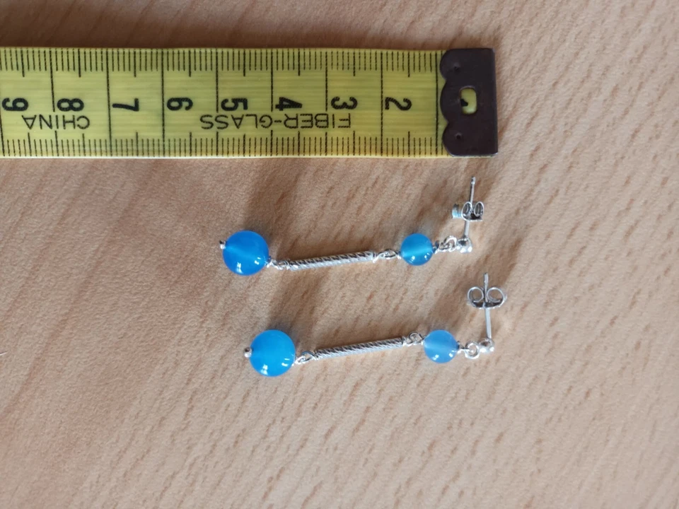 orecchini donna argento 925 pendenti - Immagine 2 di 4