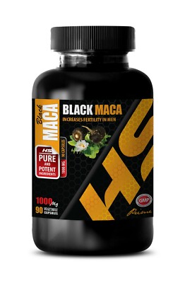 boost your fertility AND ATHLETIC - BLACK MACA - anti inflammation diet 1 BOTTLE