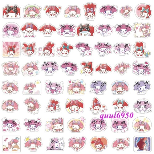 120 piezas Lindas Pegatinas My Melody Patineta Guitarra Equipaje Computadora Cup Box Calcomanías - Imagen 2 de 6