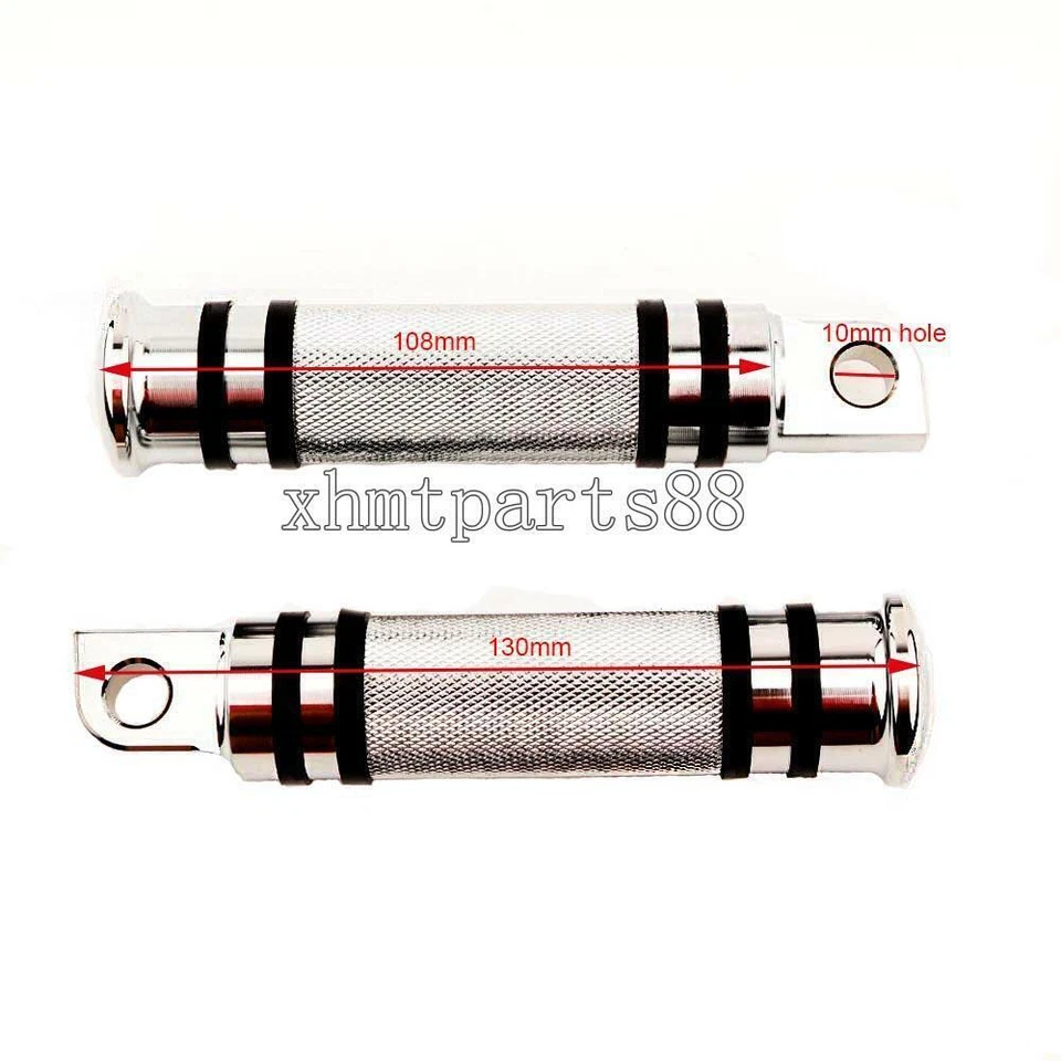 Motorcycle Highway Rear Foot Pegs Mount For Harley-Davidson Street Rod Softail Foto 2 de 4