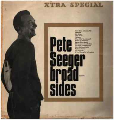 Pete Seeger Broadside NEAR MINT XTRA Vinyl LP