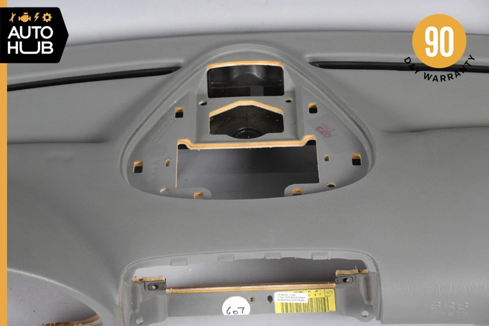 01-07 Panel de tablero de instrumentos Mercedes W203 C320 C230 C240 con airbag OEM Foto 3 de 4