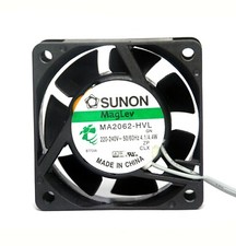 1pc SUNON AC Case Fan MA2062-HVL GN 6x6x2.5cm AC220V AC240V 4.1W  6x6cm