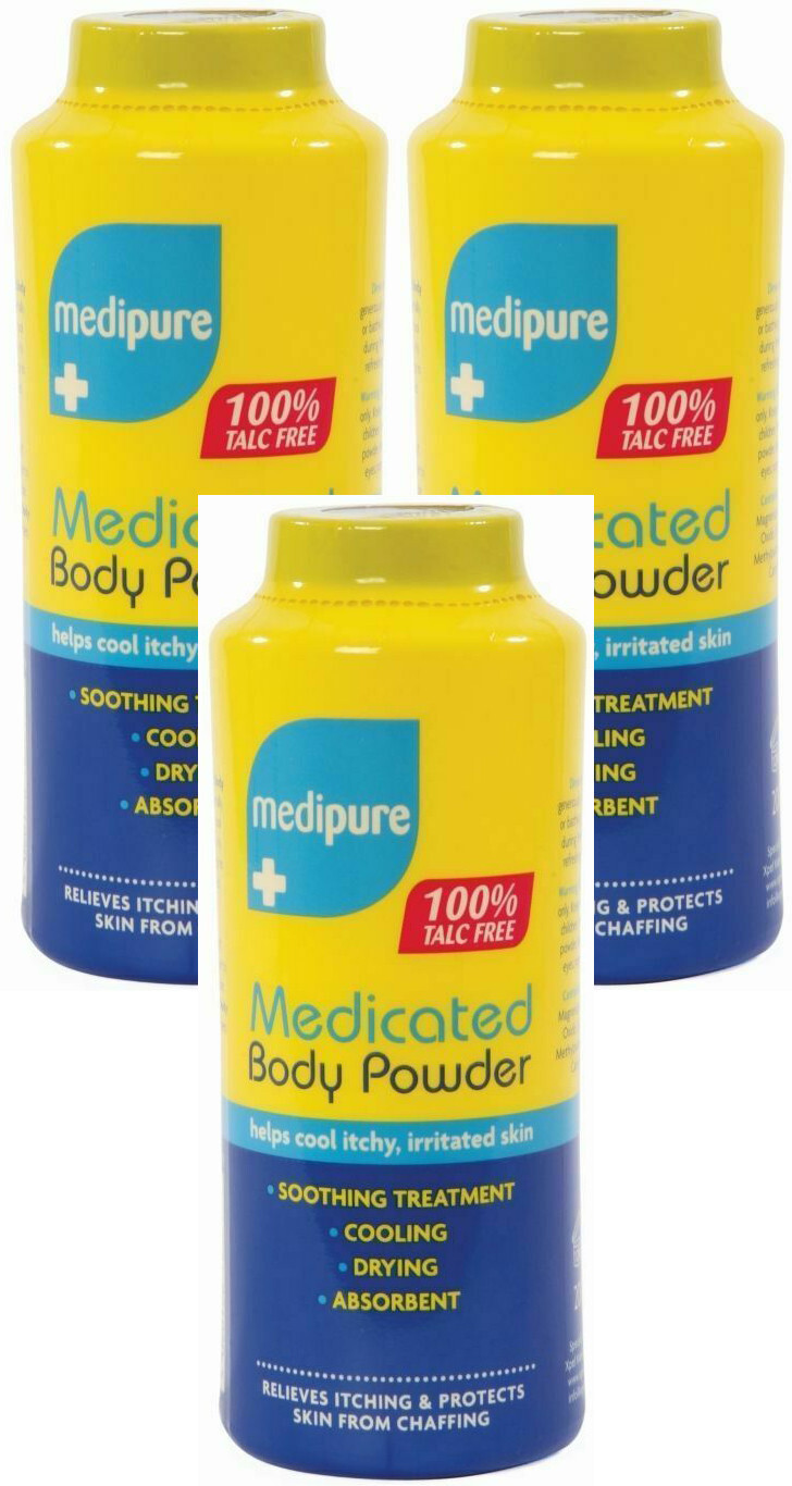 12 x MEDIPURE MEDICATED ALL OVER BODY POWDER 200gm - Image 10