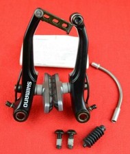 Coppia freni bici MTB V-Brake Shimano BR-M430 neri mountain bike brake set
