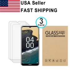 3PCS Tempered Glass for Nokia G100/G310 5G/G400 5G/G50/C100/C110/C200/C300