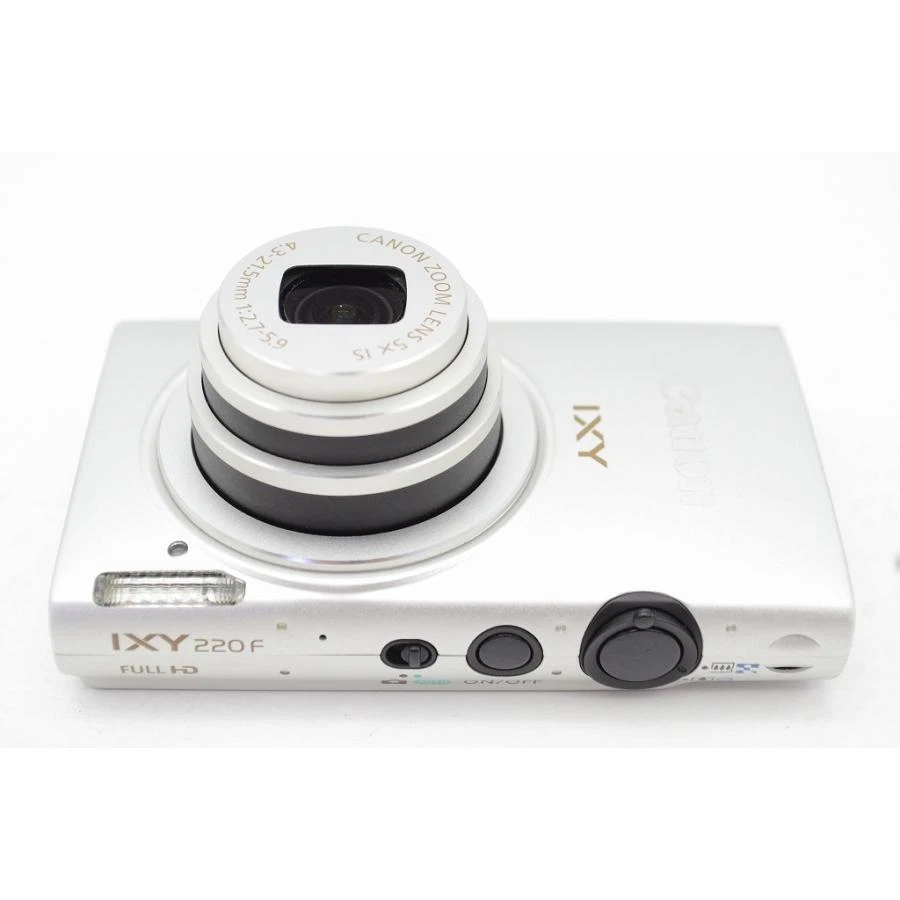 Canon IXY 220F PowerShot ELPH 110 HS IXUS 125 HS Digital Camera Silver/Pink/Red - Image 3 of 4