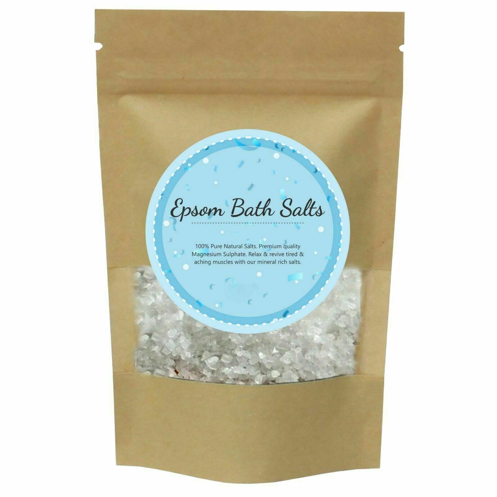 500g Bath Epsom Salt Salts Spa Foot Soak Magnesium Sulphate Muscle