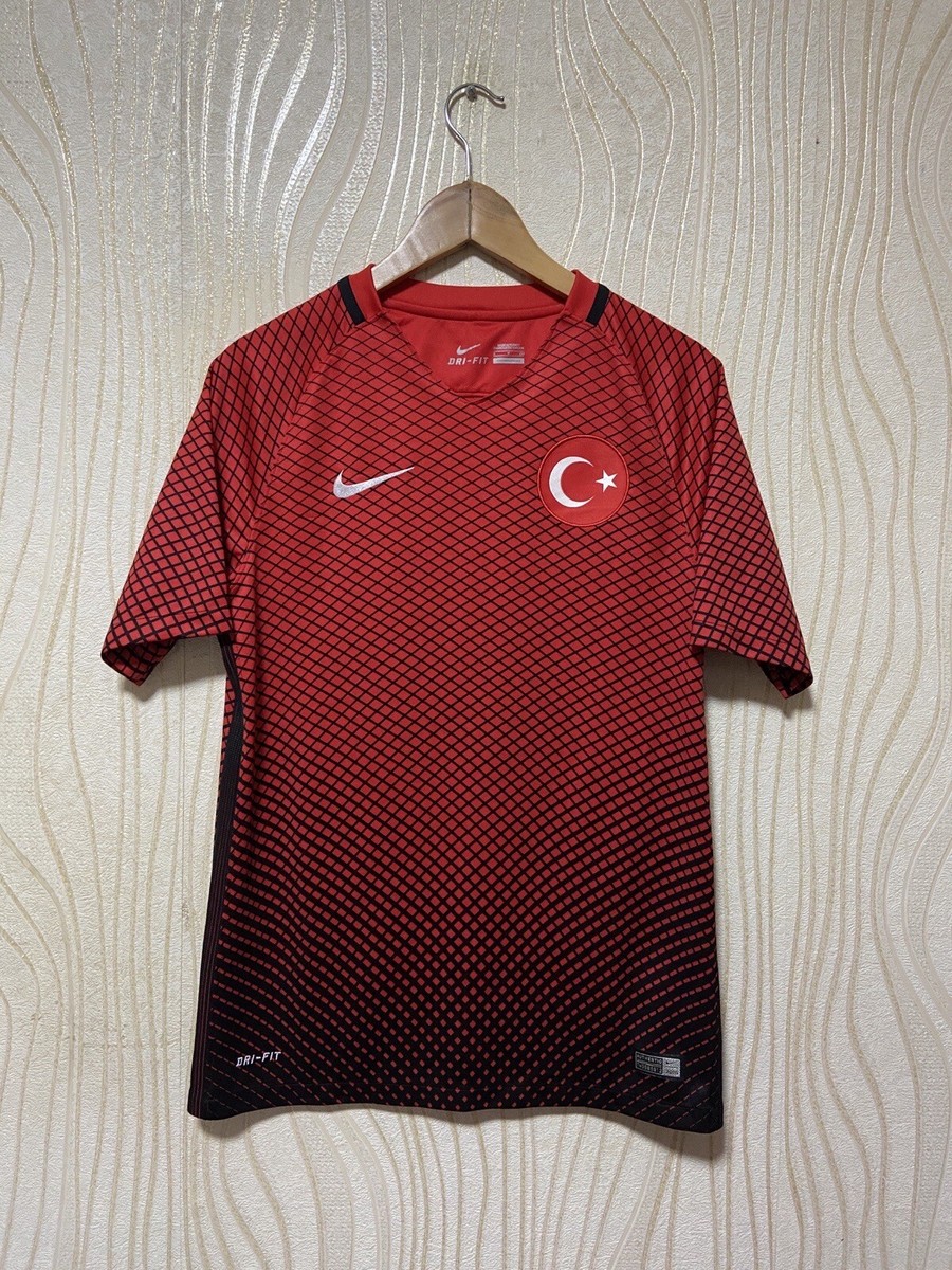 TURKEY 2016 2017 HOME SHIRT JERSEY NIKE 724638-010 sz S MEN #10