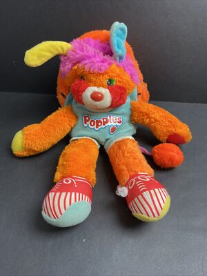 Vintage Mattel Sports Popple Dunker - Basketball Stuffed Animal Plush Toy