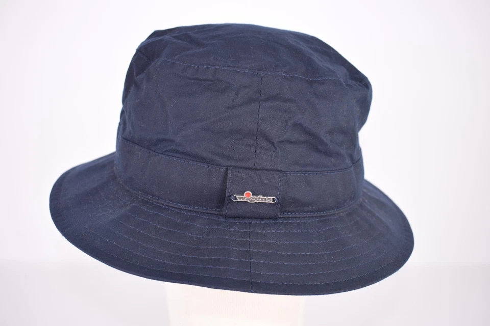 Wigens NWT 100% Cotton Bucket Hat in Navy Size 58, 7 & 1/4th - Image 2 of 4