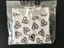 Victoria s Secret No-Show Hiphugger Panty White Floral Hearts Medium NEW