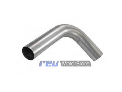 3 90 Degree Exhaust Elbow 90 Degree 3" 76mm Tight Mandrel Exhaust Bend In T304 Stainless Steel Satin Finish - 1D Bending Profile 3 Exhaust Pipe 90 - Foto 4
