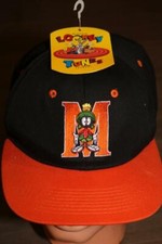 VINTAGE 90s LOONEY TUNES MARVIN MARTIAN ADULT SNAPBACK HAT BASEBALL CAP 1993 NEW