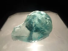 Andara Crystal Glass Clear Aqua Blue 700 Grams H67 Monatomic