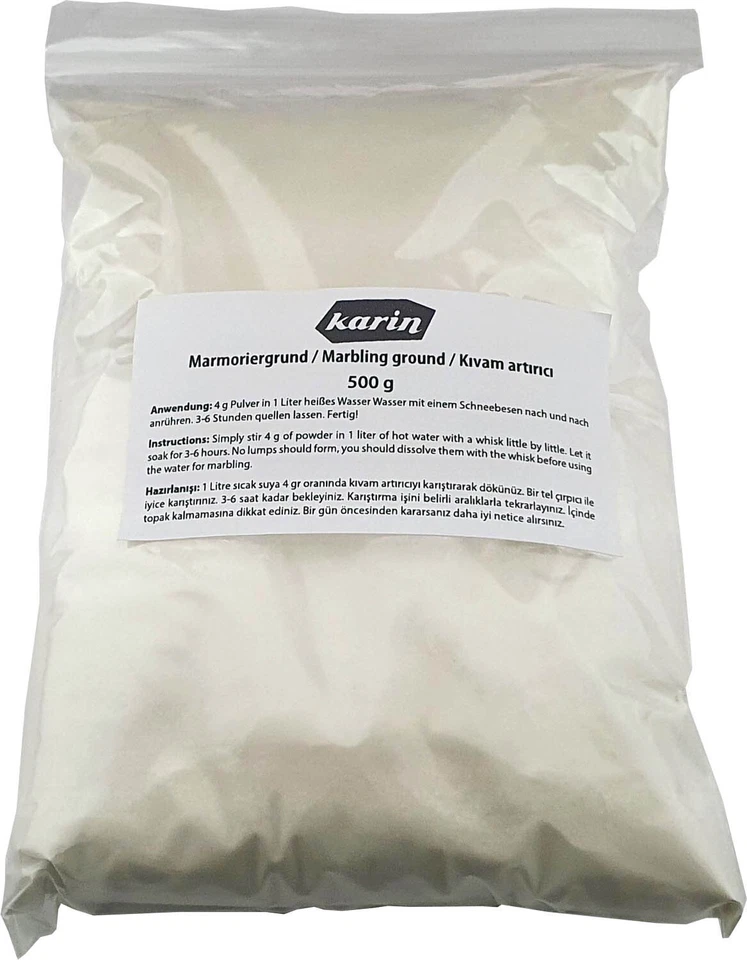 (Karin 500gr.) Marmoriergrund | Verdickungsmittel | Kıvam artırıcı | Thickener
