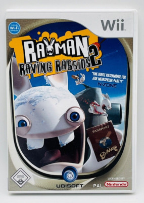Rayman Raving Rabbids 2 - Nintendo Wii, OVP und Anleitung