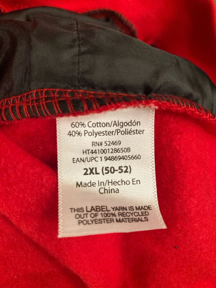 Navidad Santa's VIP Feo Suéter Iluminado LED Sudadera Pullover Jersey 2XL Foto 3 de 4