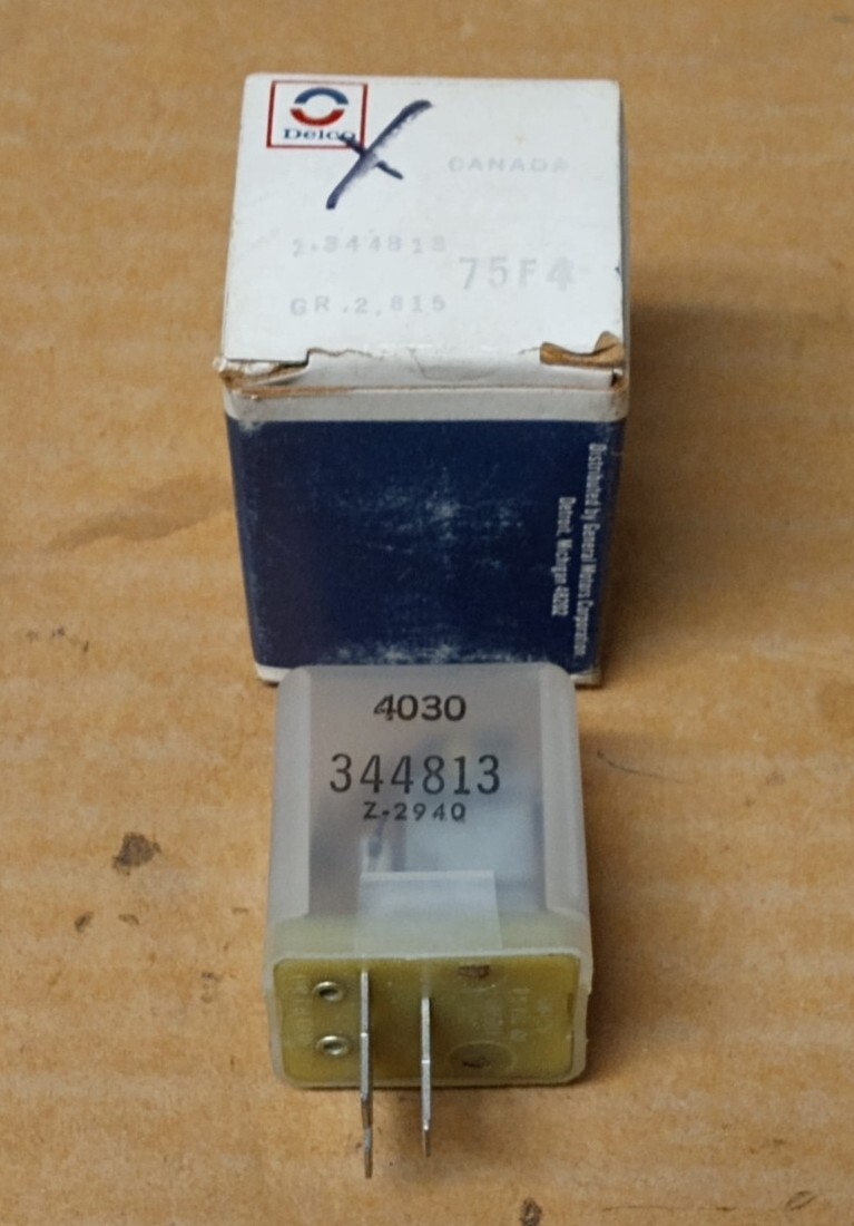 ばなな様 ぅぃ 1974-1990 Corvette C3-C4 3-Pin Horn or Hatch Relay - 344813