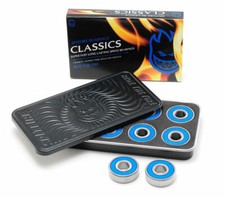 SPITFIRE Skateboard Wheels CLASSIC BEARINGS - Pack of 8 with Reusable Tin