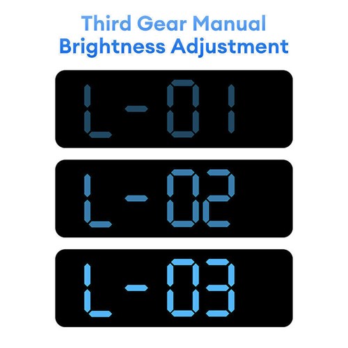 10xDigitale Große Große Jumbo LED Wand Schreibtisch Uhr Display mit Kalender Temperatur - Bild 8 von 12