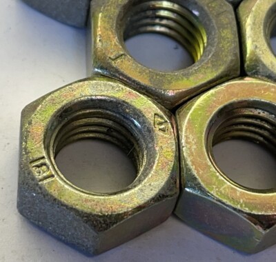 M14-2mm HEX Nuts Steel 181 Zinc Plated Qty.10 (23D105) | eBay