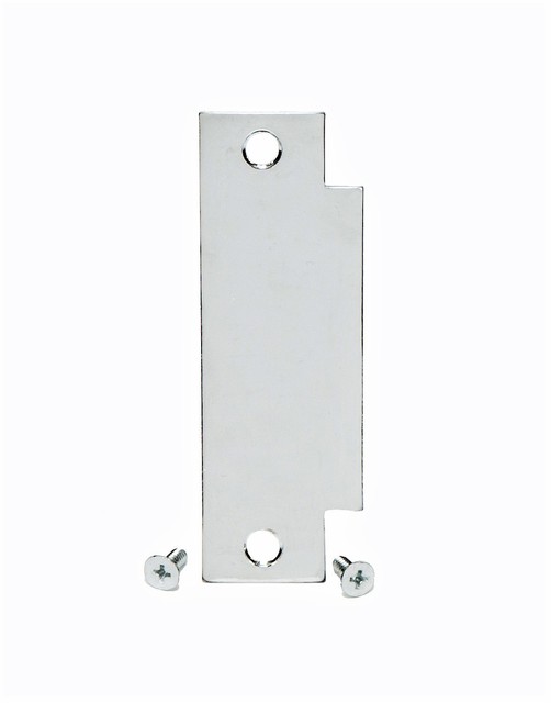ANSI Door Strike Filler Plate Cylindrical Lock Latch Prep 1 1/4 x 4
