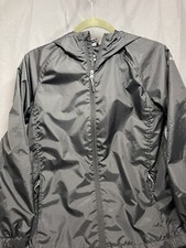 Swiss Alps Youth Windbreaker size 10/12 Black with Hood "Kids size" Youth