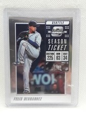 Felix Hernandez 2019 Chronicles Contenders Optic Baseball #16 Seattle Mariners